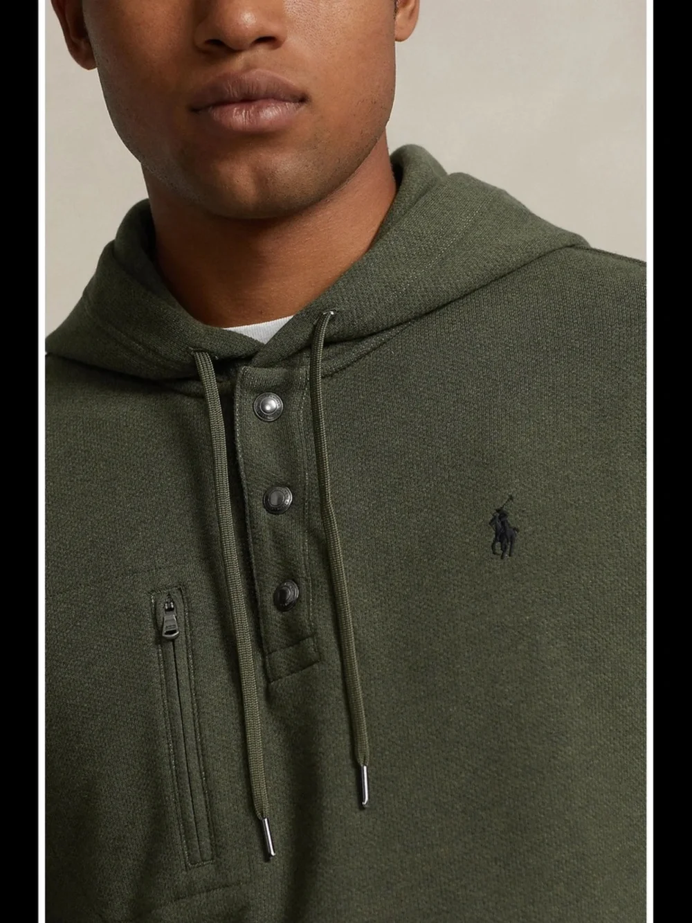 Polo Ralph Lauren Expedition Cotton Blend Terry Hoodie